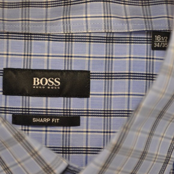 Hugo Boss Sharp Fit Button Down 16.5 - Picture 4 of 6